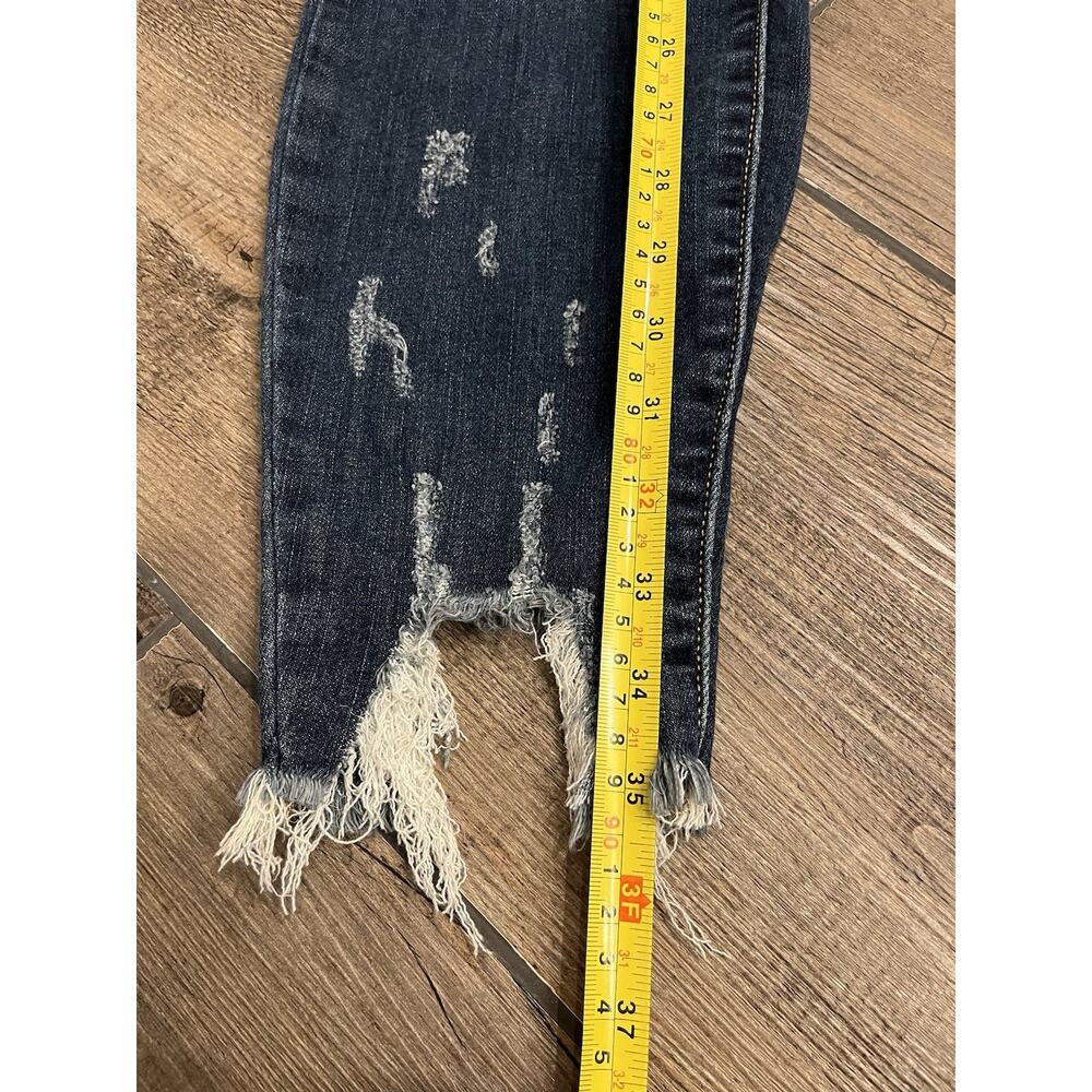 Judy‎ Blue Distressed Skinny Fit Size 5/27 Women's  Jeans - Picture 6 of 6